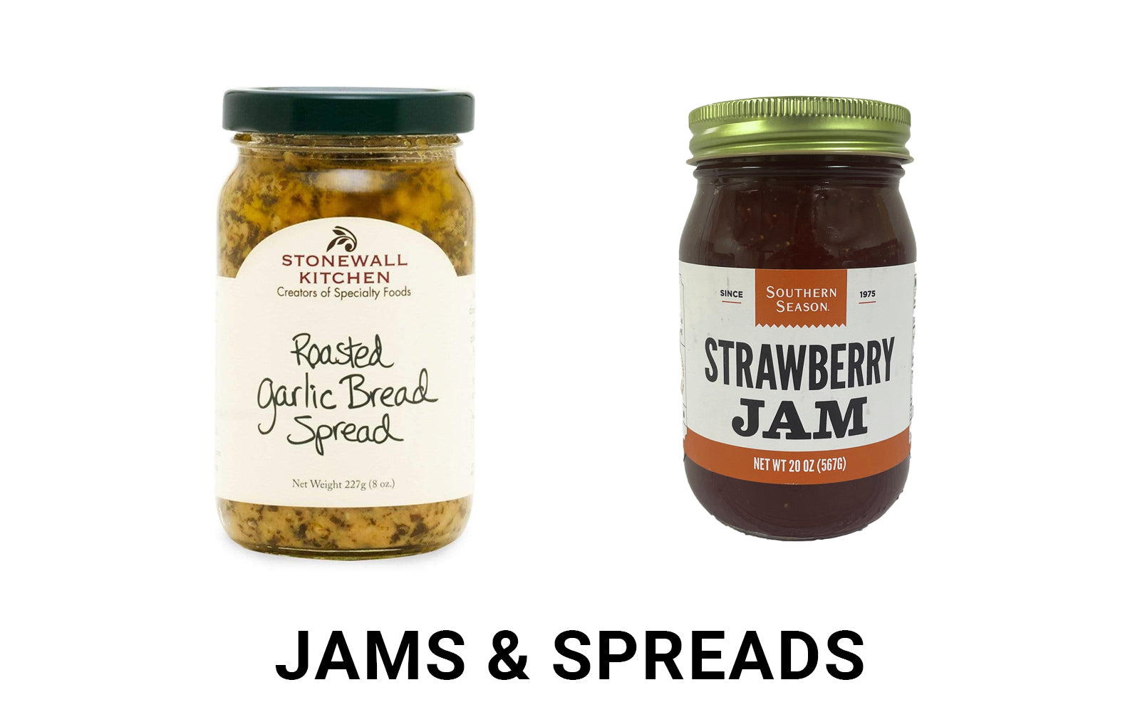 Butters, Jams &amp; Spreads
