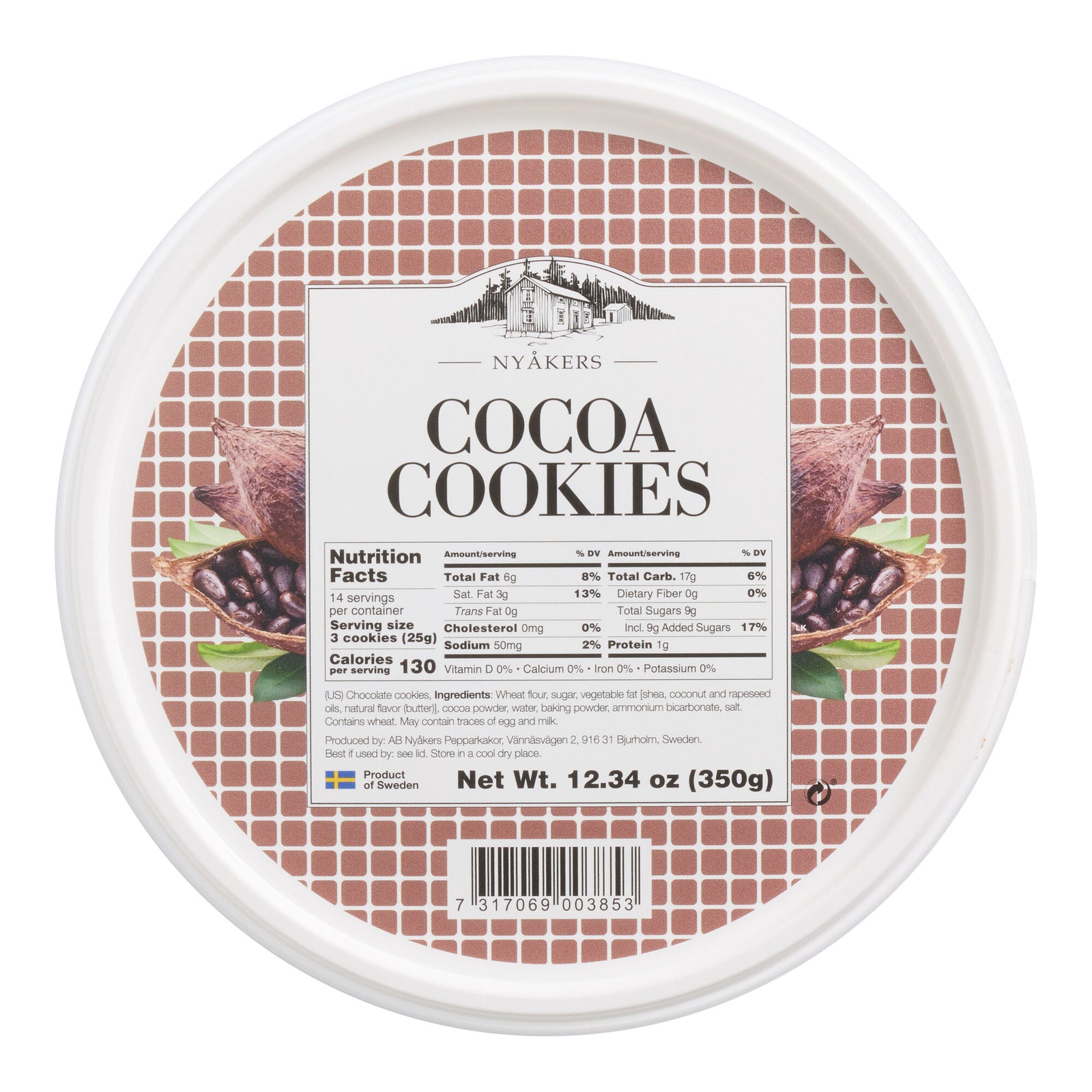 Nyåkers Cocoa Cookie Tub