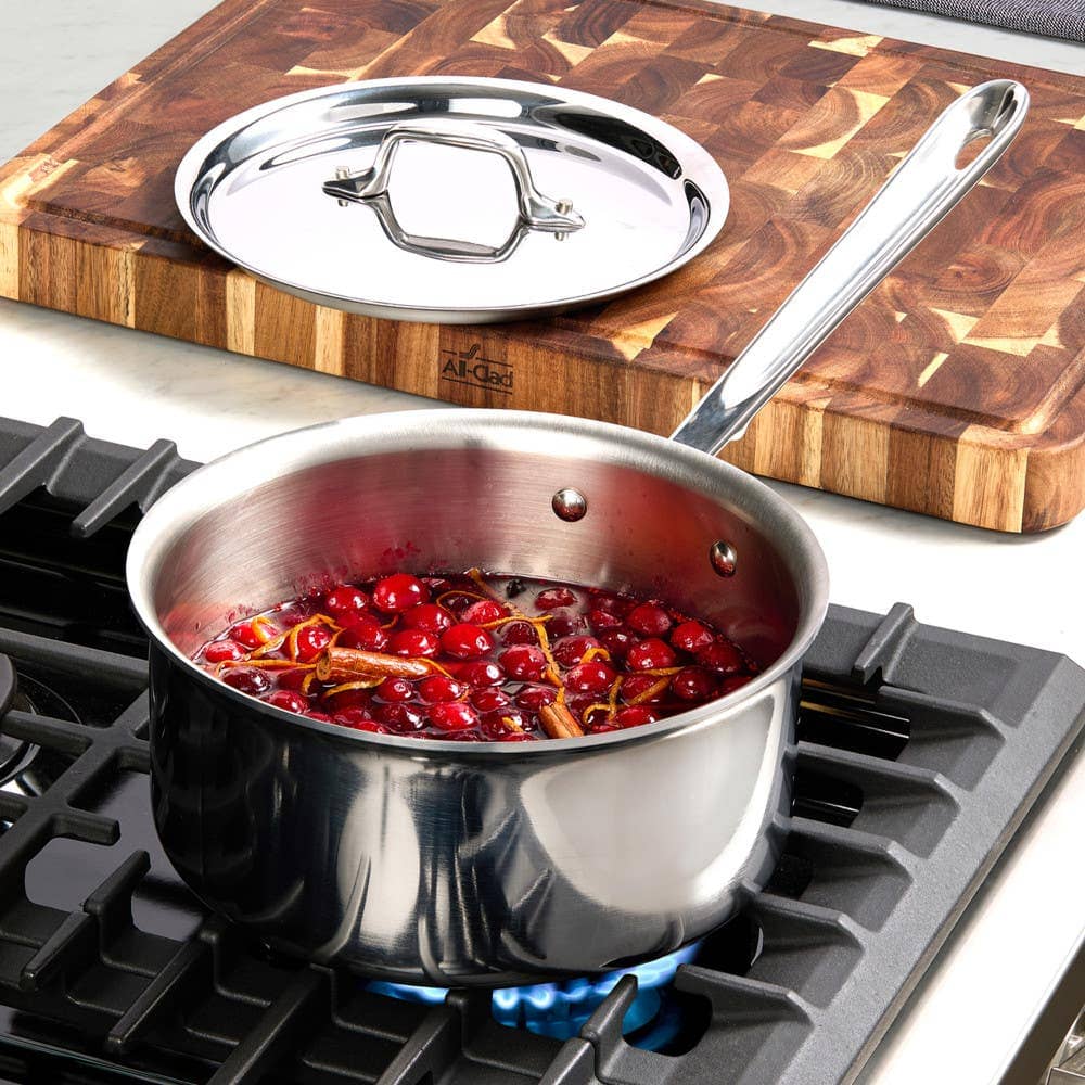 Cookware Sets All-Clad D3 Stainless Steel 10 Piece Cookware Set