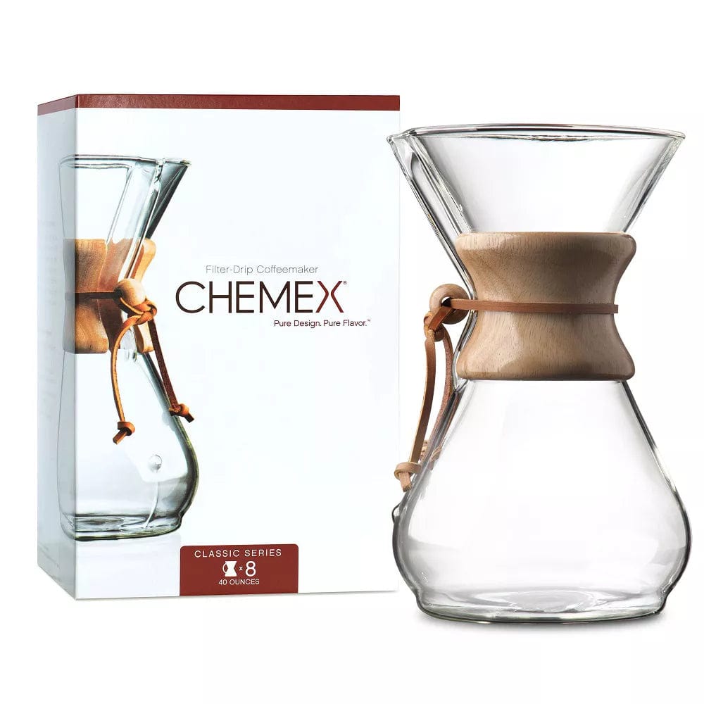 Chemex 8 Cup Classic Pour-Over Coffeemaker