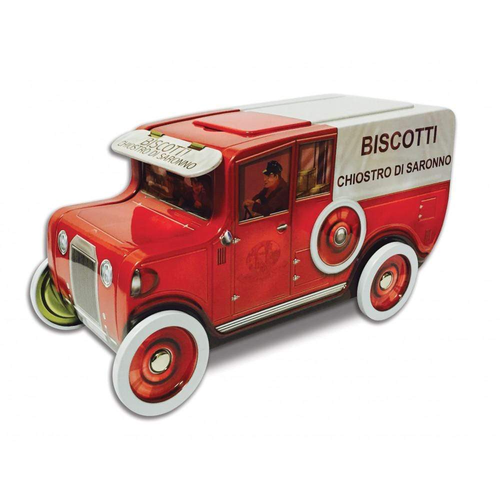 Chiostro Cookies Chiostro Di Saronno Almond Cookies Vintage Truck Gift Tin 100 g