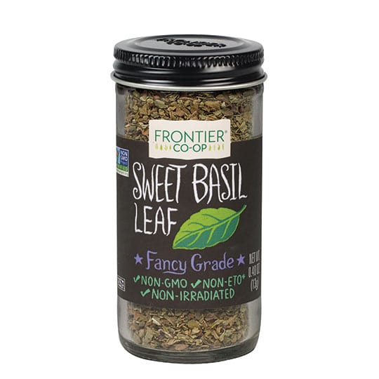 Frontier Co-Op Sweet Basil Leaf .48 oz