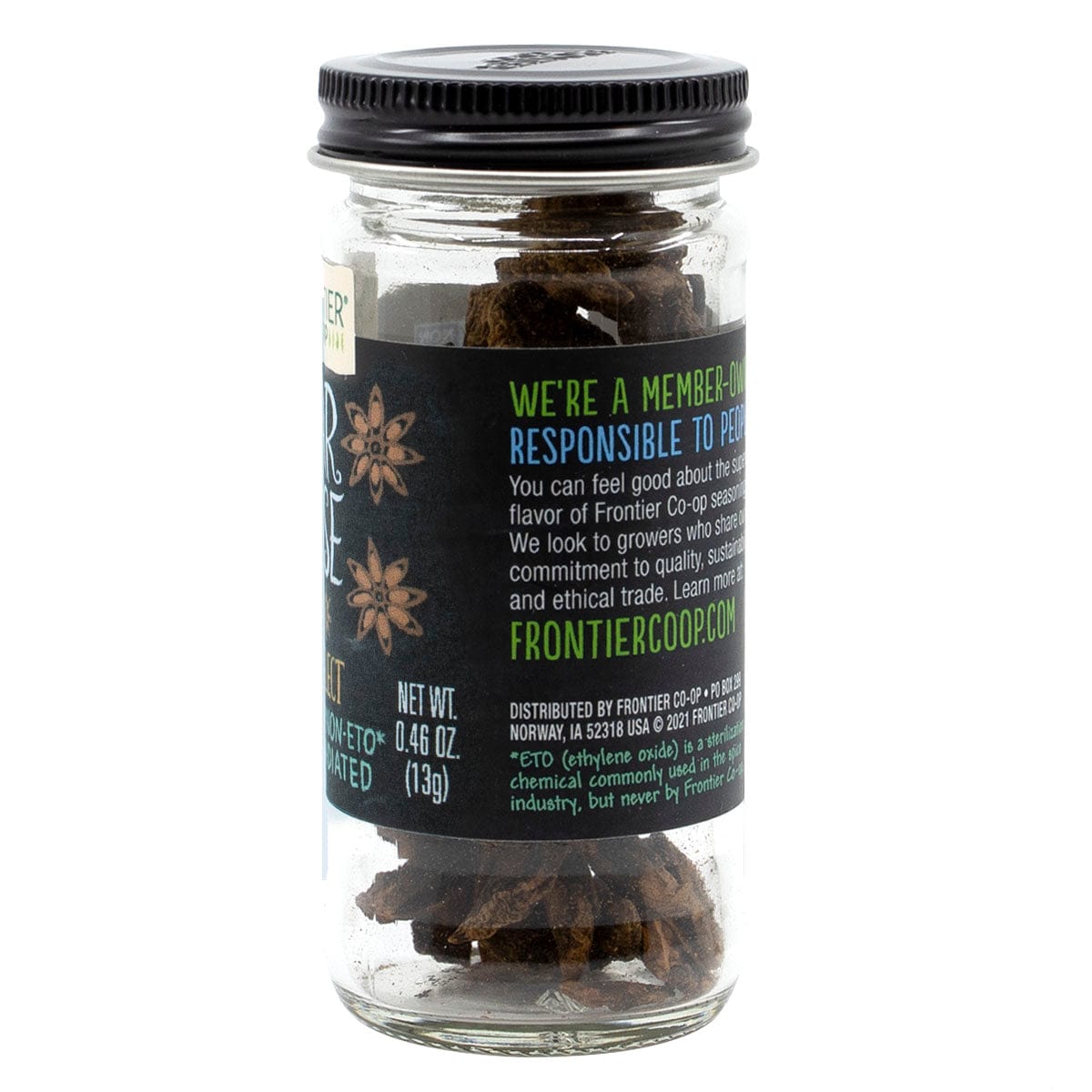 Frontier Co-Op Whole Star Anise .46 oz