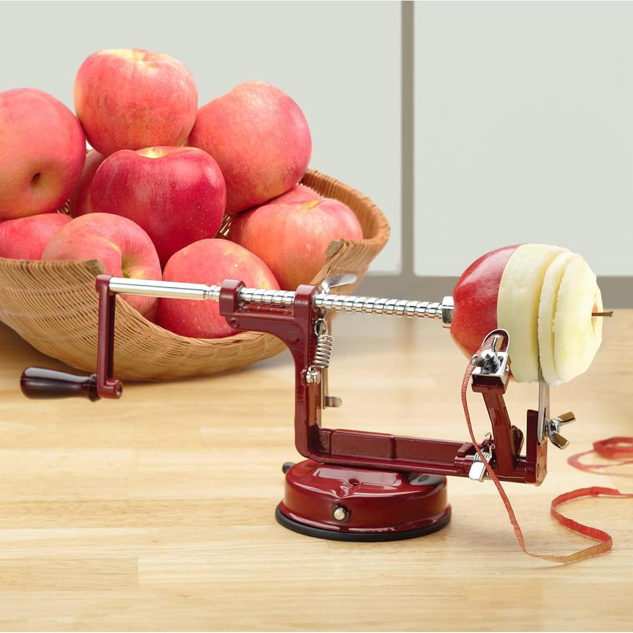 Mrs. Anderson’s Apple Peeling Machine