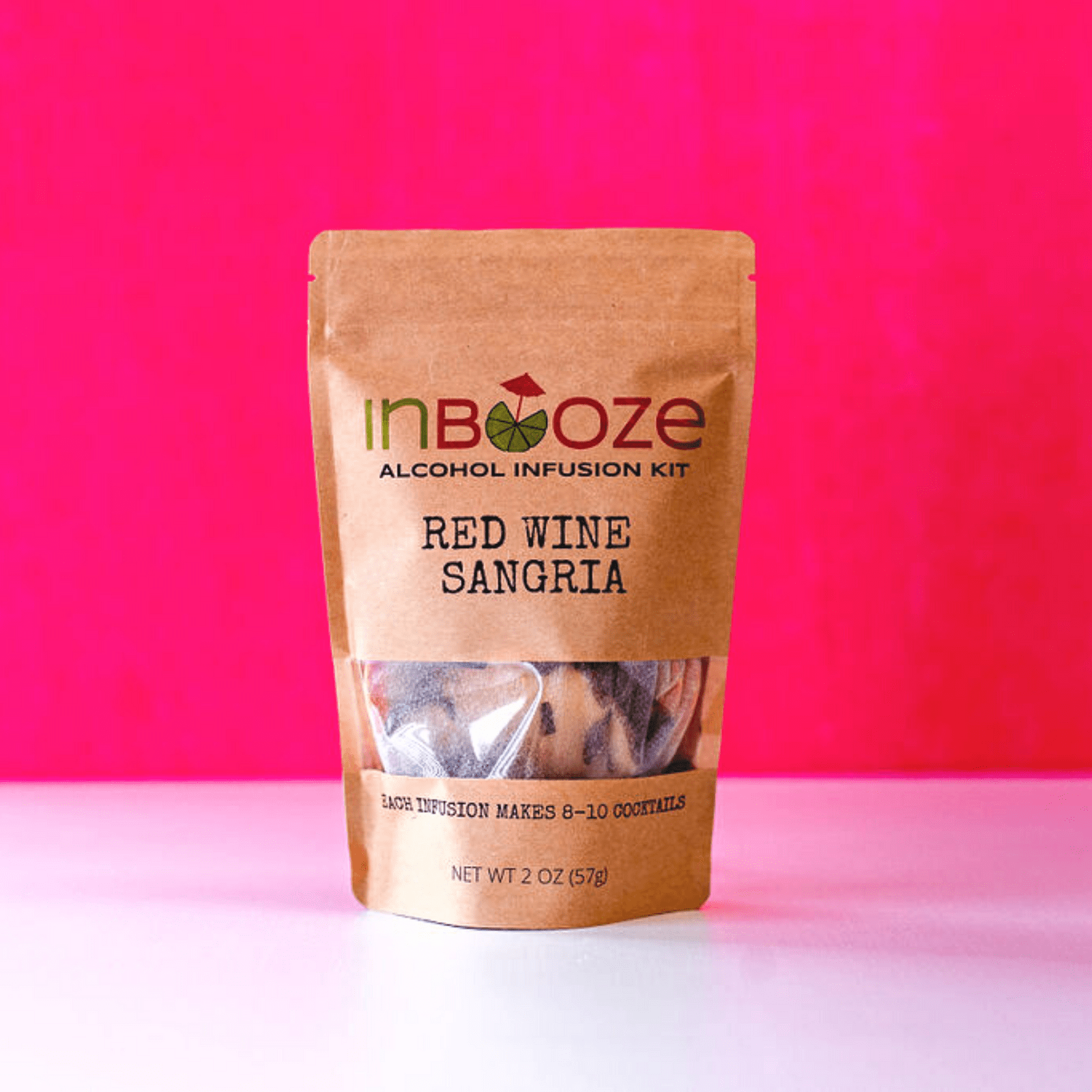 InBooze Red Wine Sangria Infusion Cocktail Kit