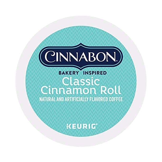 Cinnabon K-Cup Pods Classic Cinnamon Roll Coffee - 48 CT