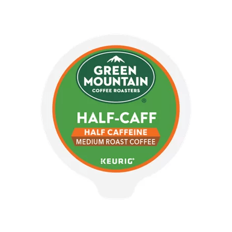 Keurig K-Cups Green Mountain Roasters Half-Caffe Coffee Pods - 48 CT
