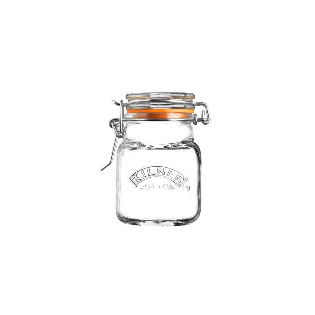 Kilner Square Clip Top Spice Jar 2.4 oz