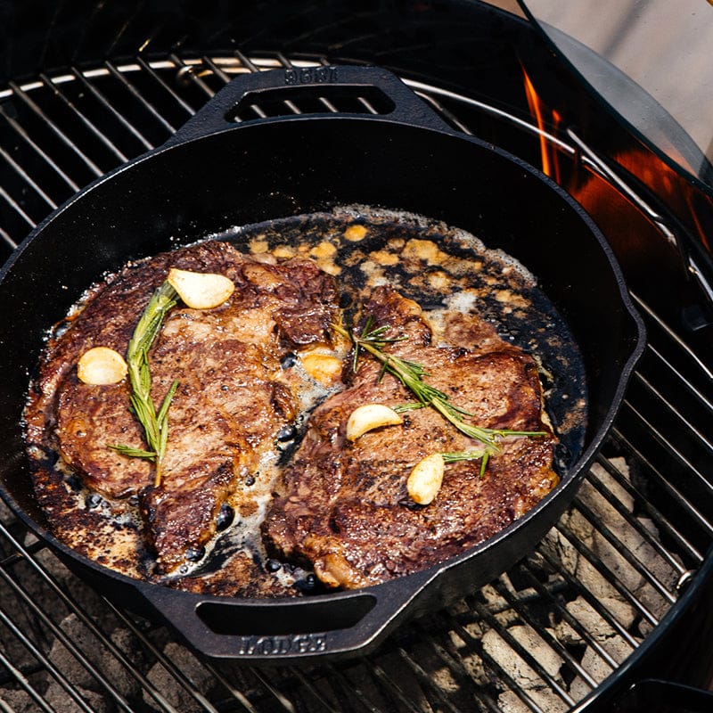 Lodge 12" Dual Handle Cast Iron Pan