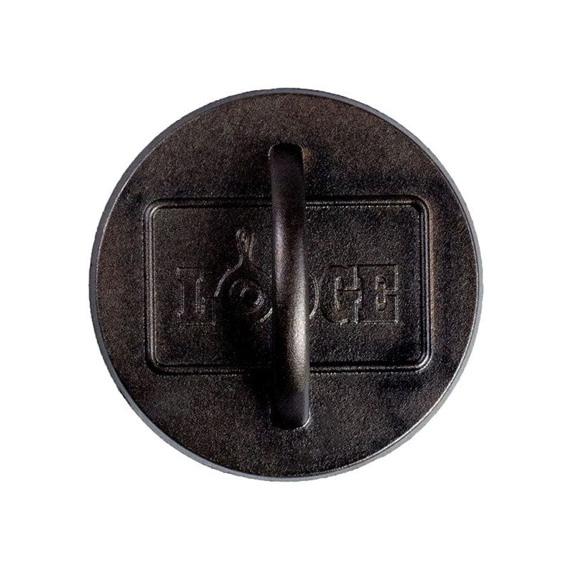 Lodge 6.25 Inch Seasoned Cast Iron Burger Press