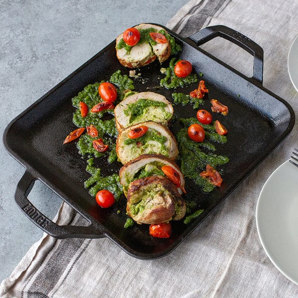 Lodge Chef Collection 11" Cast Iron Square Griddle