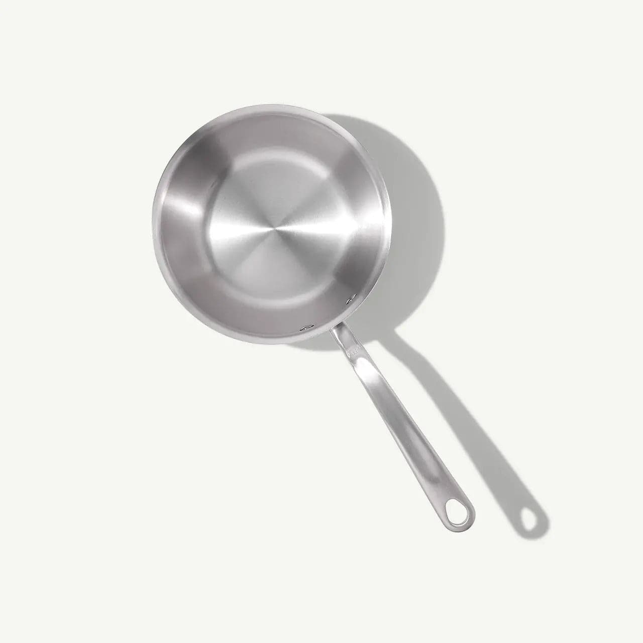 MADE IN Cookware 2 QT Stainless Clad Saucier with Lid