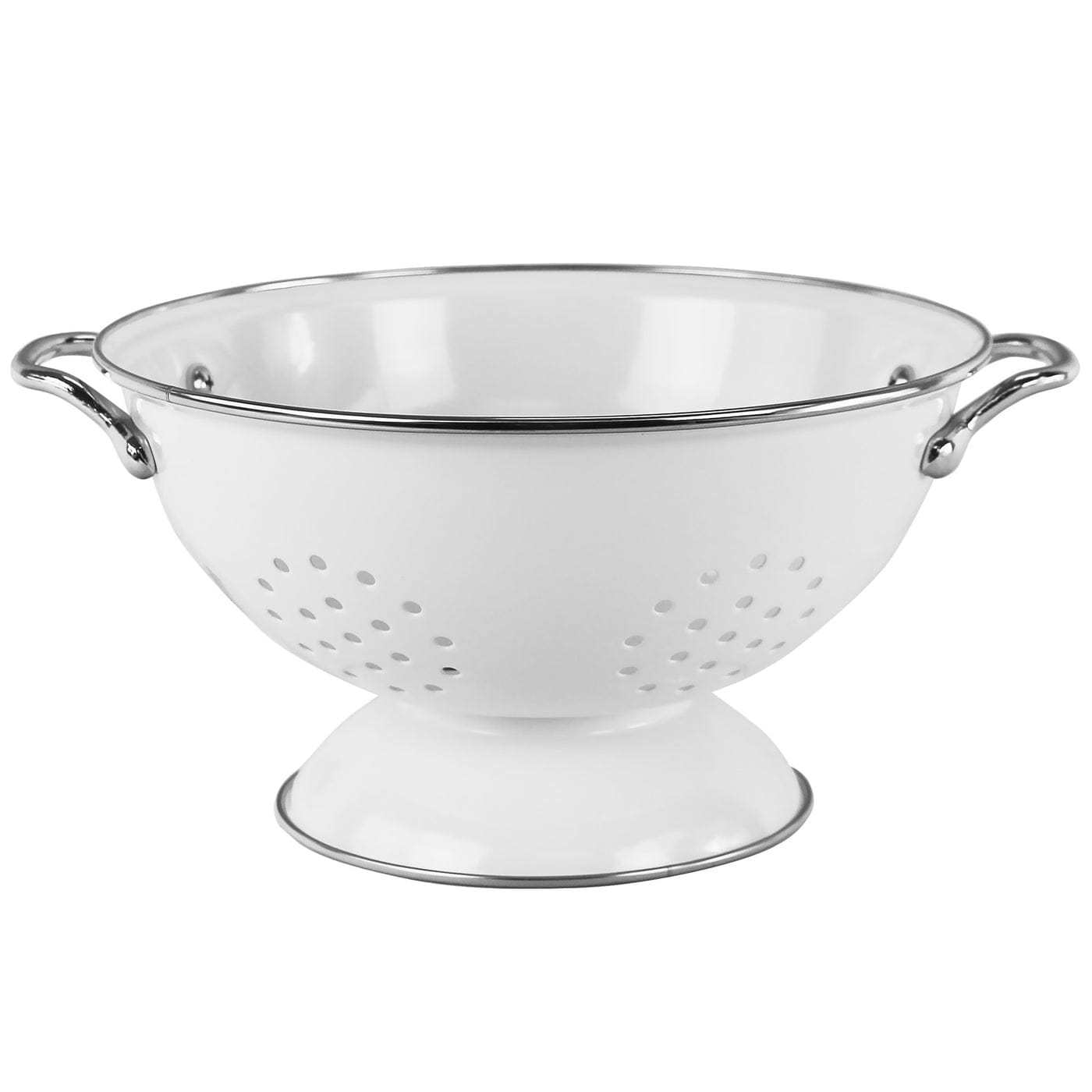 Reston Lloyd Enamel Coated 3 Qt Colander - White