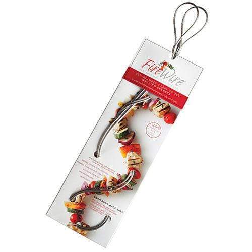 Smith BBQ Tool Fire Wire Flexible Grilling Skewers (Set Of 2)