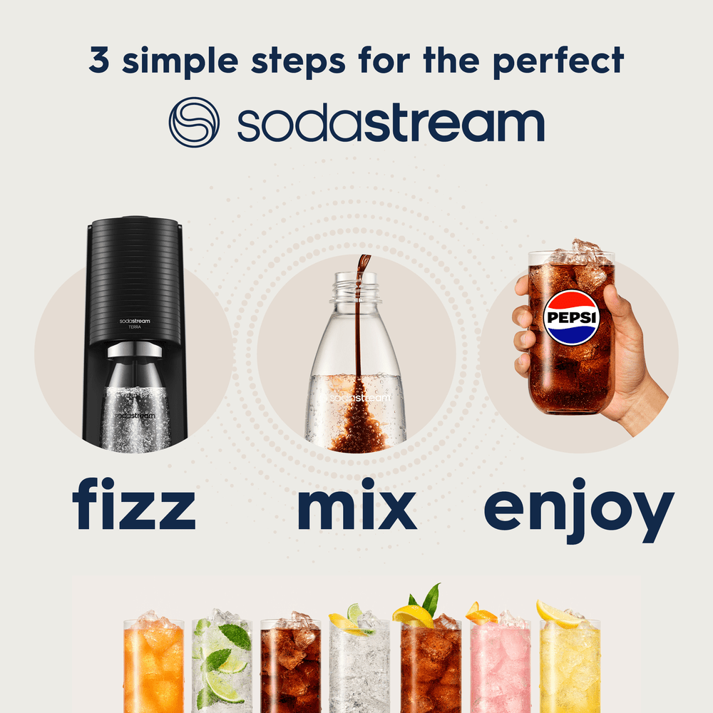 SodaStream - Terra Water Maker Kit - Black