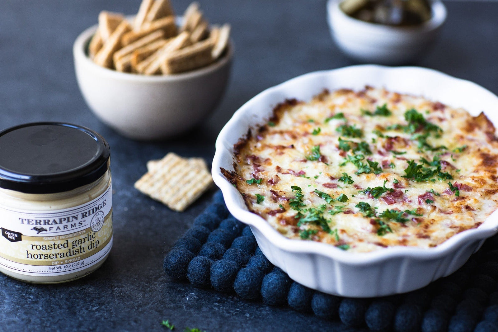 Terrapin Ridge Farms Roasted Garlic Horseradish Dip 10.2 oz