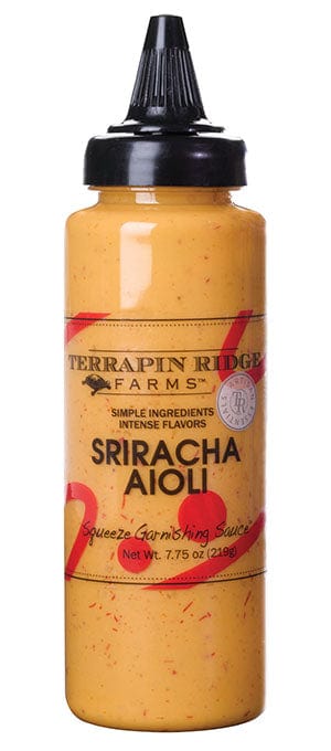 Terrapin Ridge Farms Sriracha Aioli Garnishing Squeeze 7.75 oz
