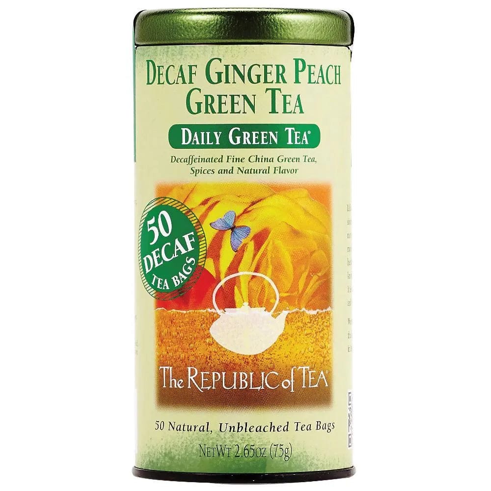 The Republic of Tea Tea The Republic of Tea Decaf Ginger Peach Green Tea Bags