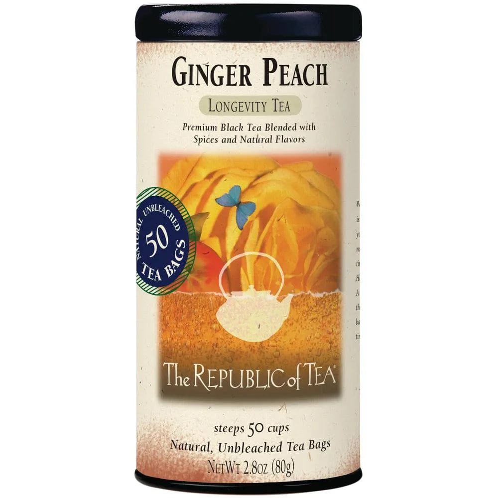 The Republic of Tea Tea The Republic of Tea Ginger Peach Black Full Leaf Tea