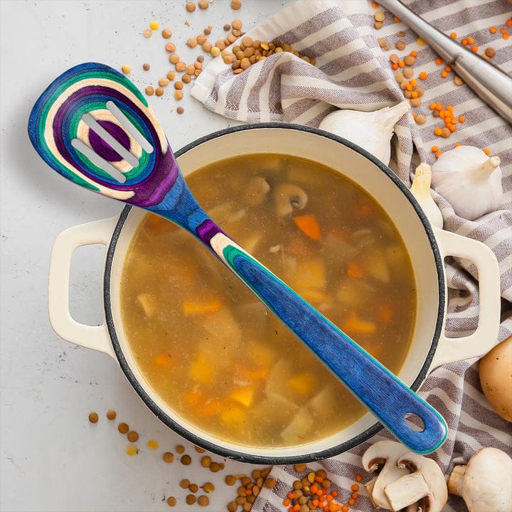 Baltique Mumbai 12.5" Slotted Spoon