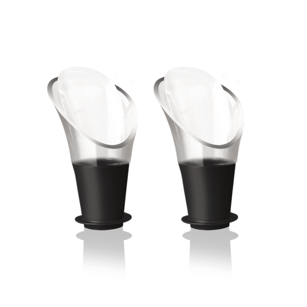 Vacu Vin Wine Server Crystal Set of 2