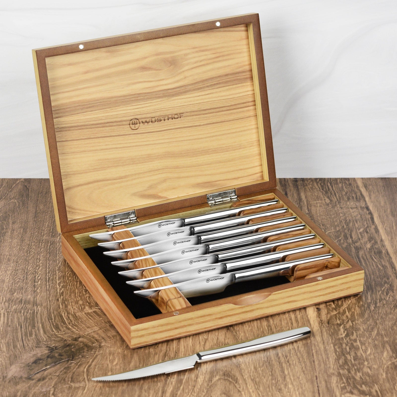 Knife Sets Wusthof 8-Piece Stainless Mignon Steak Knife Set