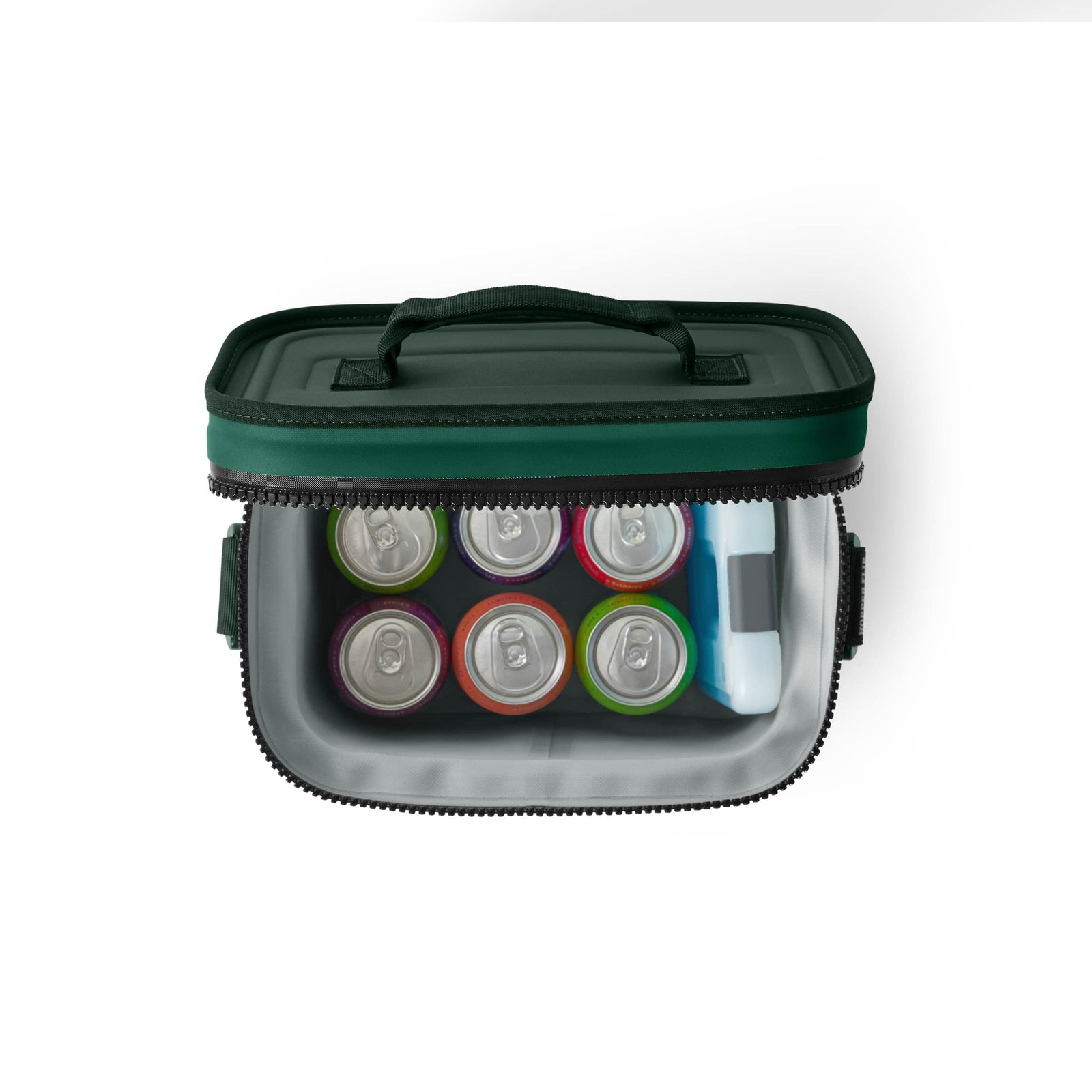 YETI Hopper Flip 12 Cooler - Black Forest Green