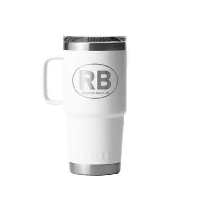 YETI Insulated Drinkware YETI Rehoboth Beach Rambler 20 oz Travel Mug- Seafoam