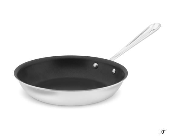 All-Clad 2 piece Nonstick Stainless Steel Fry Pan Set