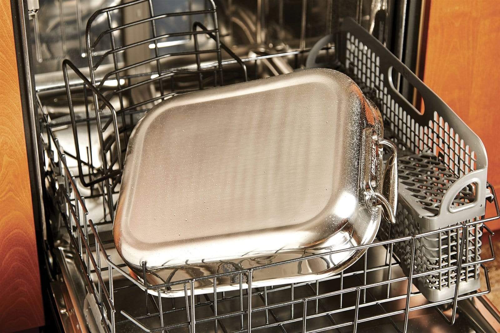 All-Clad Roaster All-Clad Petite Stainless Steel Roaster with Rack