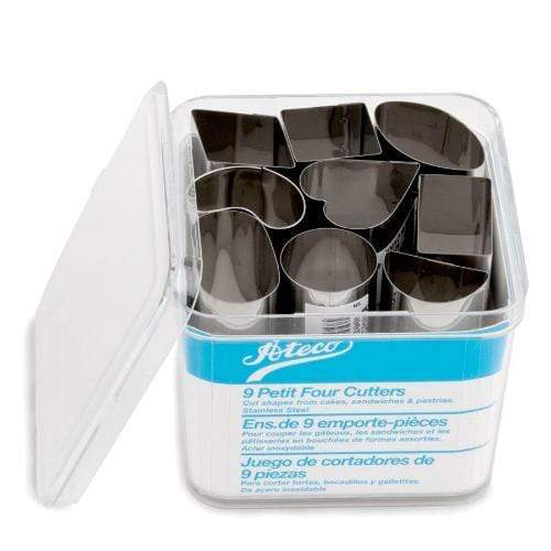 Ateco 9 piece Petit Four Cutters