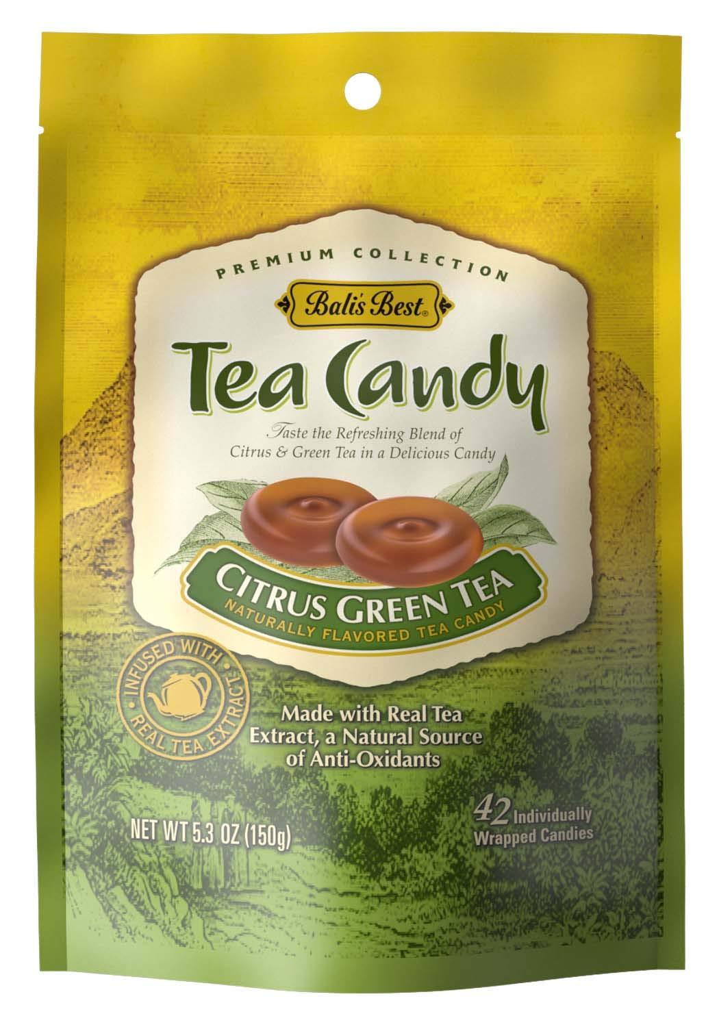 Bali's Best Citrus Green Tea Candy 5.3 oz