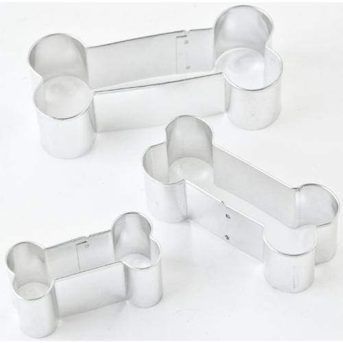 Fox Run Dog Bone Cookie Cutter Tin (Set Of 3)