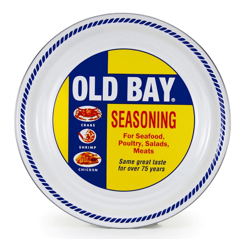 Golden Rabbit 20in Old Bay Serving Tray