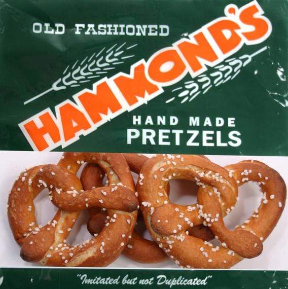 Hammond Pretzel Bakery Nuts & Snacks Hammond's Pretzels 8 oz Bag