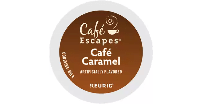 Keurig K-Cups Café Escapes Café Caramel K-Cup - 24 Count Box