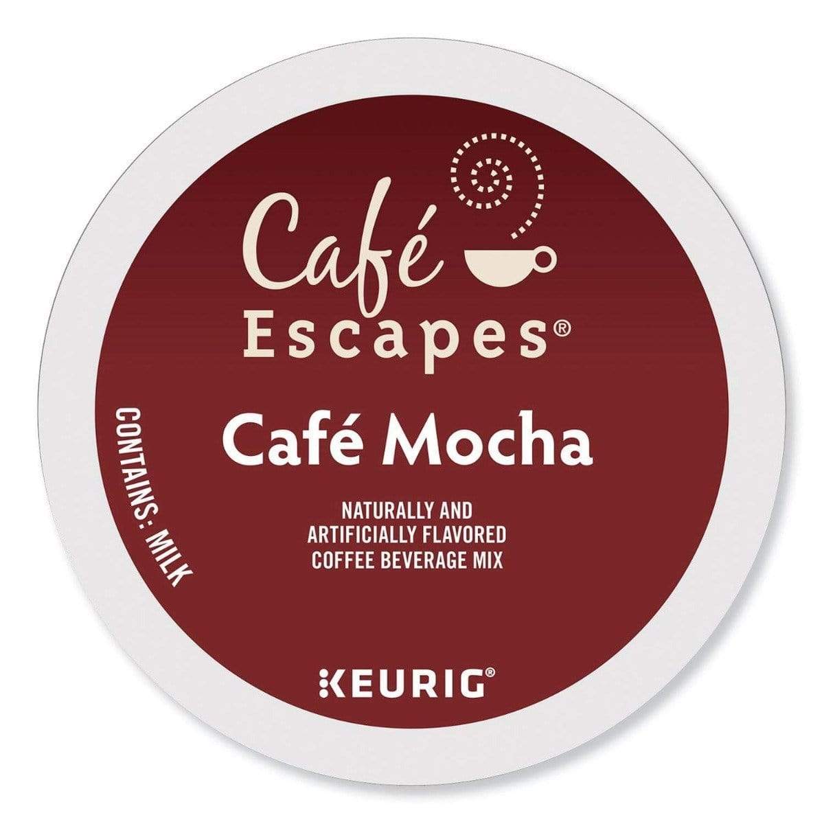 Café Escapes Café Mocha K-Cup Coffee - 24 Count Box
