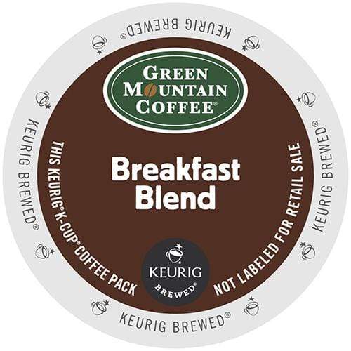Keurig K-Cups Green Mountain Breakfast Blend K-Cup Coffee (48 Count Box)