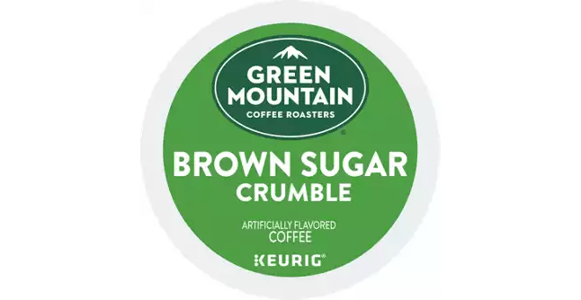 Keurig K-Cups Green Mountain Coffee Roasters Brown Sugar Crumble Donut K-Cup Coffee - 24 Count Box