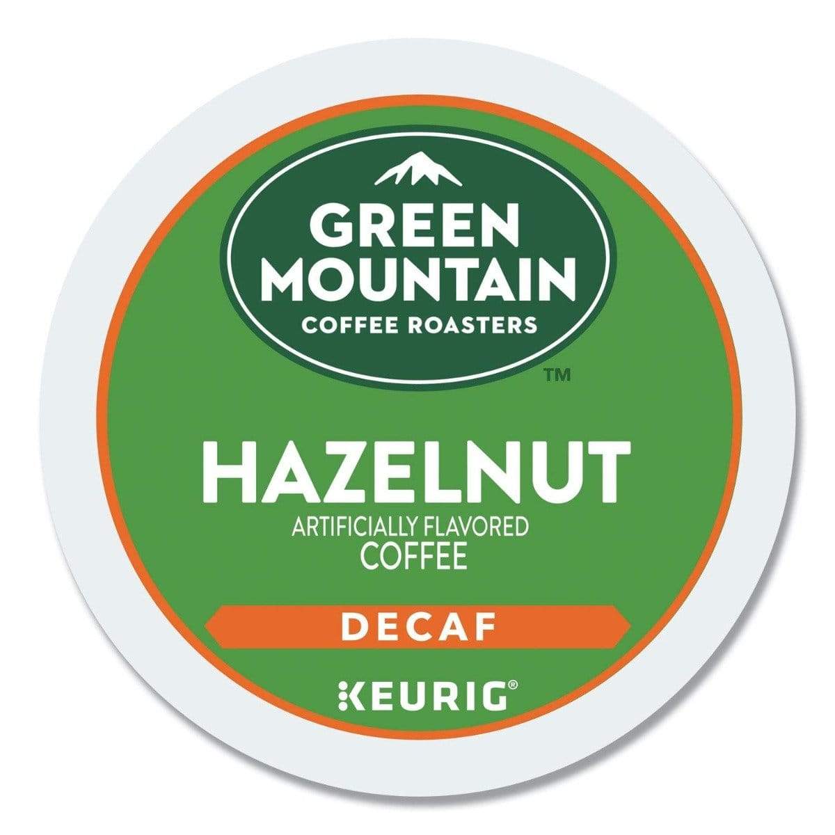 Keurig K-Cups Green Mountain Coffee Roasters Hazelnut Decaf K-Cup Coffee - 24 Count Box