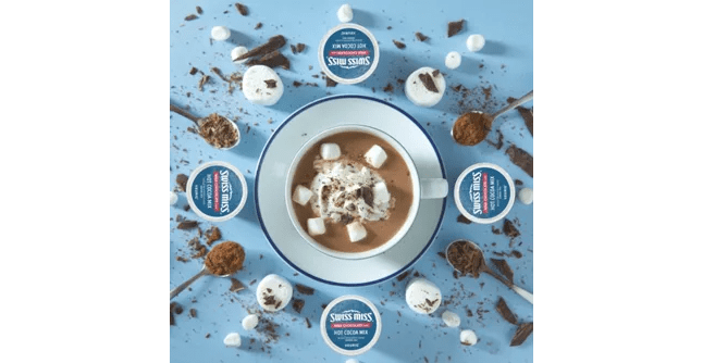 Swiss Miss Milk Chocolate K-Cup Hot Cocoa - 22 Count Box