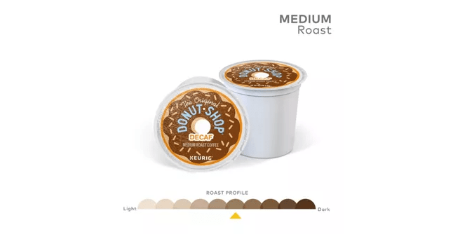 The Original Donut Shop Decaf K-Cup Coffee - 24 Count Box