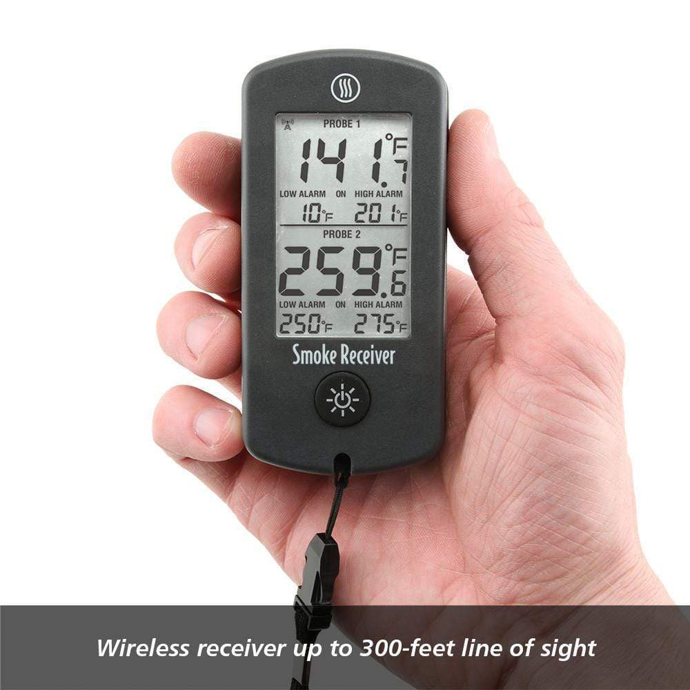 Thermometer Thermoworks Smoke Dual-Channel Thermometer - Charcoal