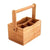Lipper International Cabinet & Drawer Organization Lipper International Bamboo Flatware Caddy with Folding Handle