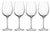 Luigi Bormioli Wine Glass Set Luigi Bormioli Crescendo Bordeaux Wine Glass (Set Of 4)
