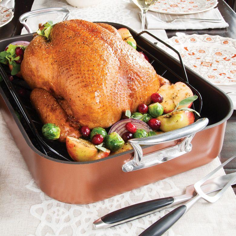 Nordic Ware 13x18 in Turkey Roaster with Rack