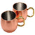 OGGI Barware Oggi 20 oz Polished Copper Moscow Mule Mug