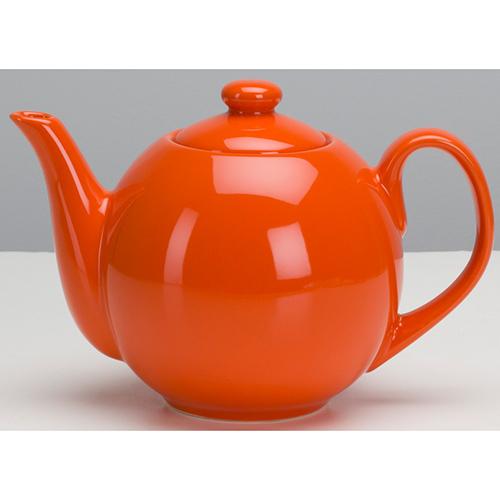 OmniWare Teaz Cafe Infuser OmniWare Teaz Cafe 40oz Teapot With Infuser - Orange