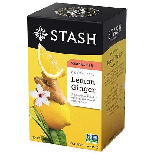 Stash Lemon Ginger Herbal Tea