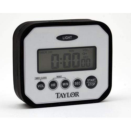 Taylor Timer Taylor Splashproof Clock and Timer